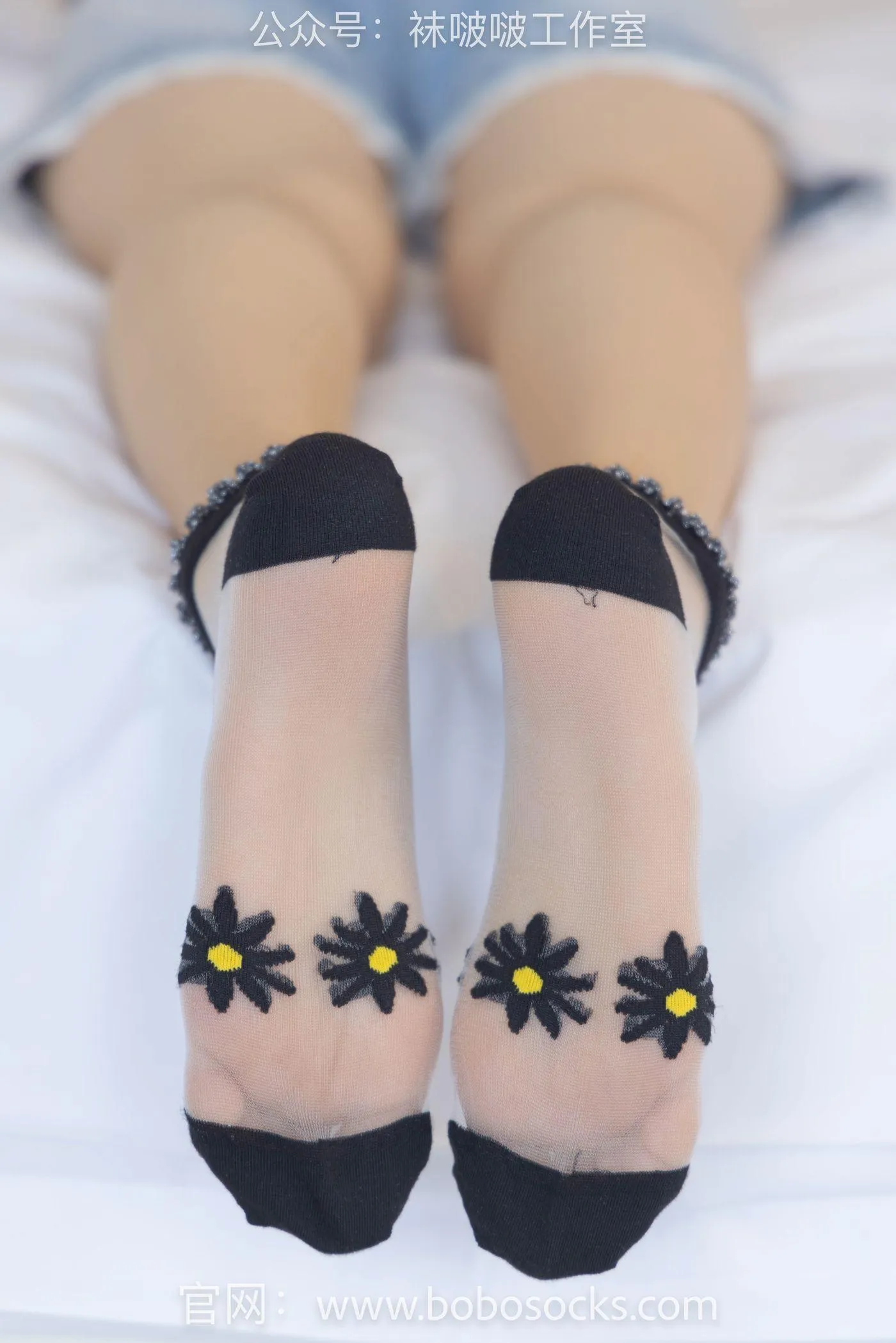 [BoBoSocks袜啵啵]NO.097 稚予-板鞋、玻璃丝短袜、肉丝 [140P]插图5